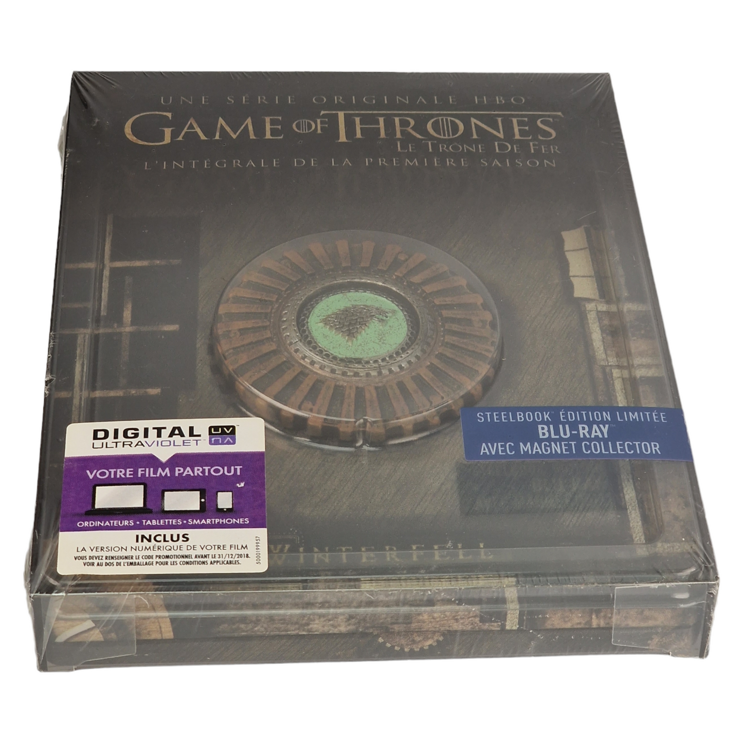 Game of Thrones : Le Trône de Fer - Saison 1 collector Steelbook + Magne Zone B