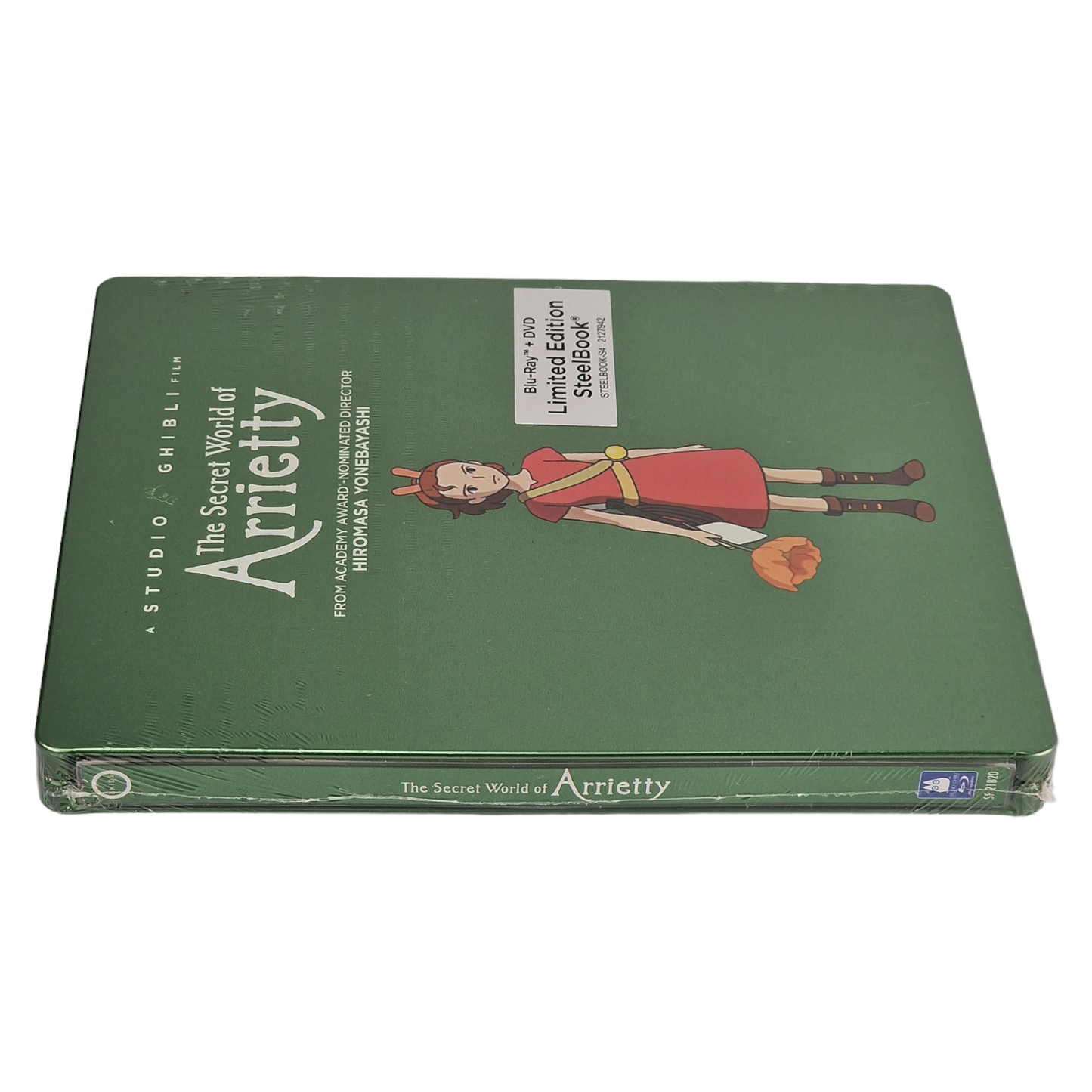 Le monde secret d'Arrietty Blu-ray +DVD SteelBook 借りぐらしのアリエッティ Region A