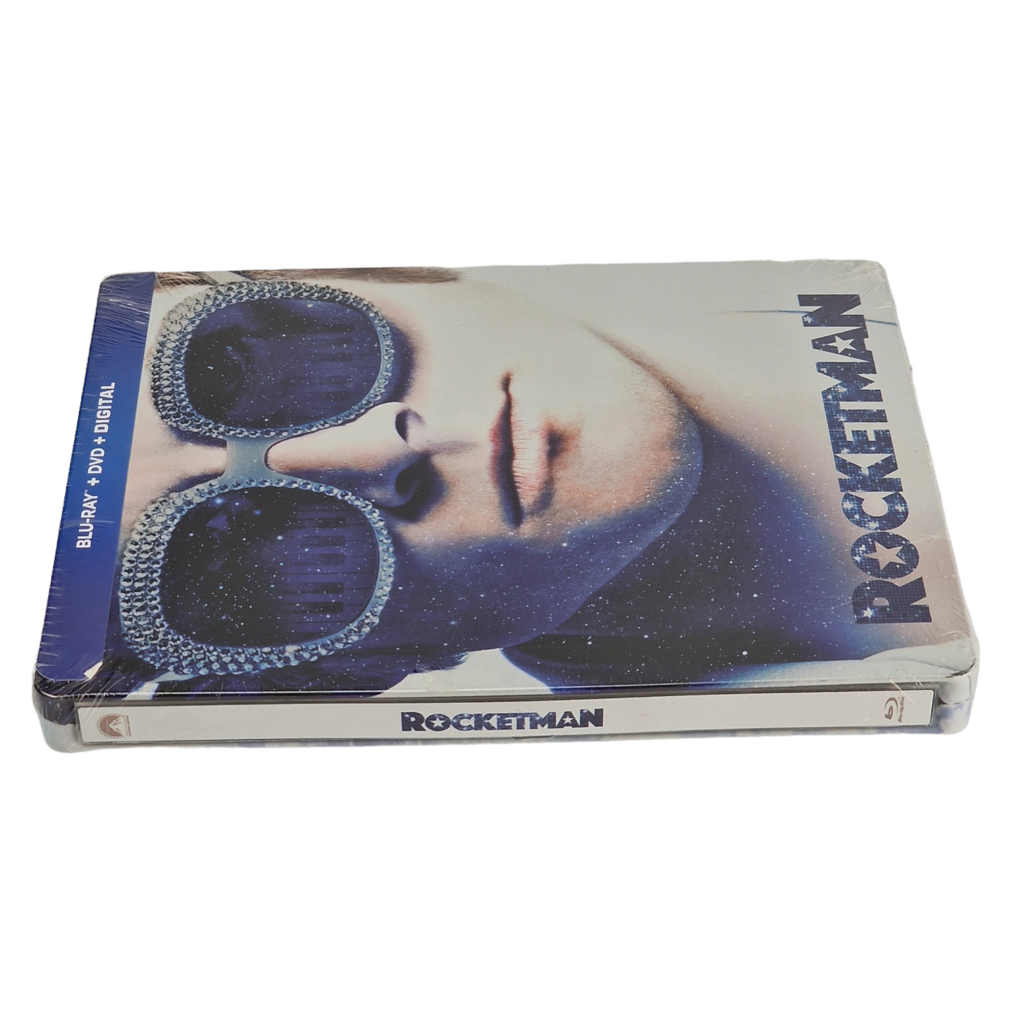 Rocketman Taron Egerton Blu-ray + DVD + Digital HD Steelbook 2019 Region A