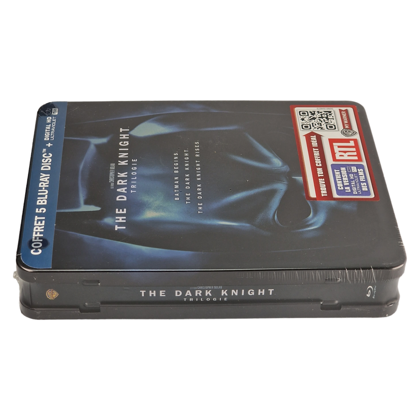 The Dark Knigh -Trilogie Coffret Blu-ray SteelBook Christopher Nolan Zone B 2013