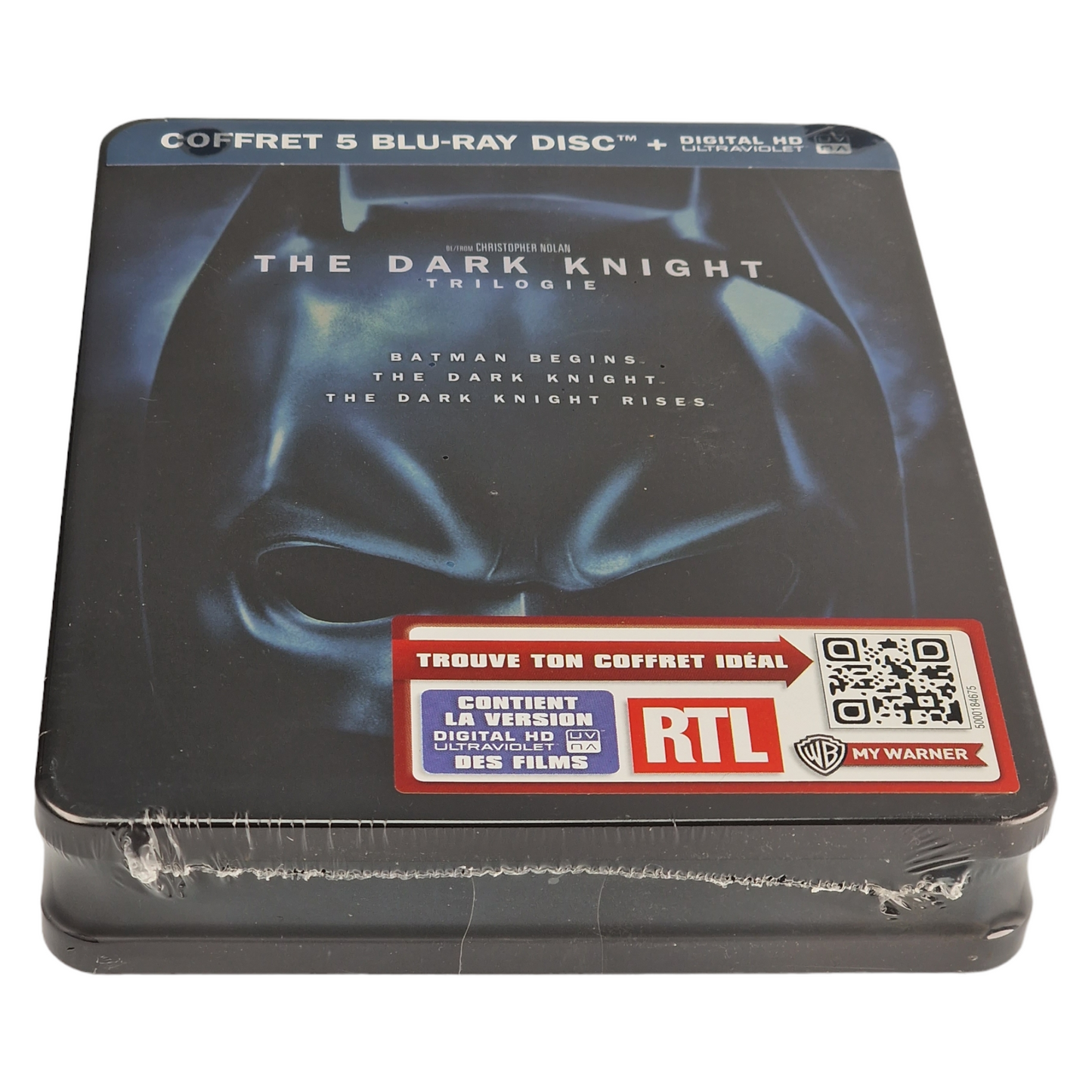 The Dark Knigh -Trilogie Coffret Blu-ray SteelBook Christopher Nolan Zone B 2013