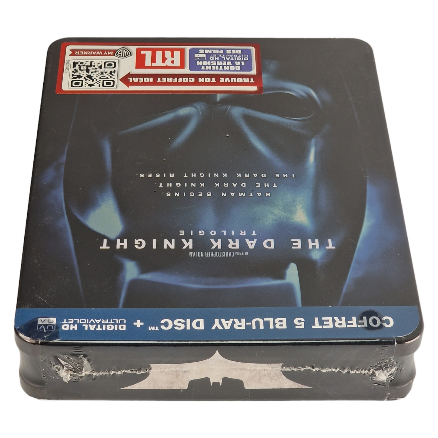 The Dark Knigh -Trilogie Coffret Blu-ray SteelBook Christopher Nolan Zone B 2013