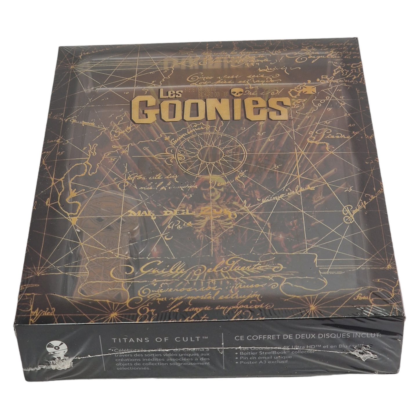 Les Goonies 4K Ultra HD Blu-ray + Blu-ray SteelBook Titans of Cult Region B