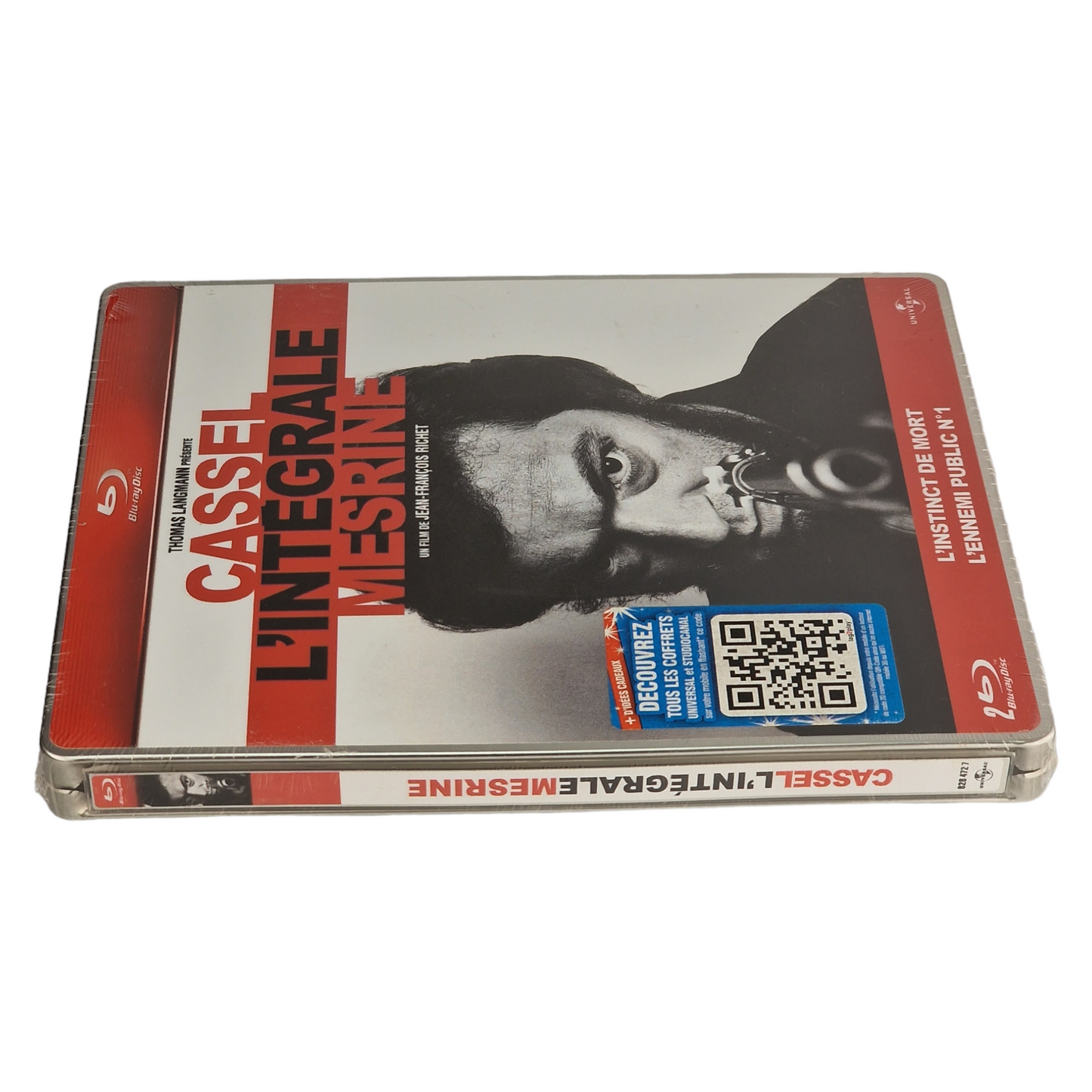 Mesrine: L'Instinct de Mort / L'Ennemi Public n°1 SteelBook Blu-ray 2011 Zone B