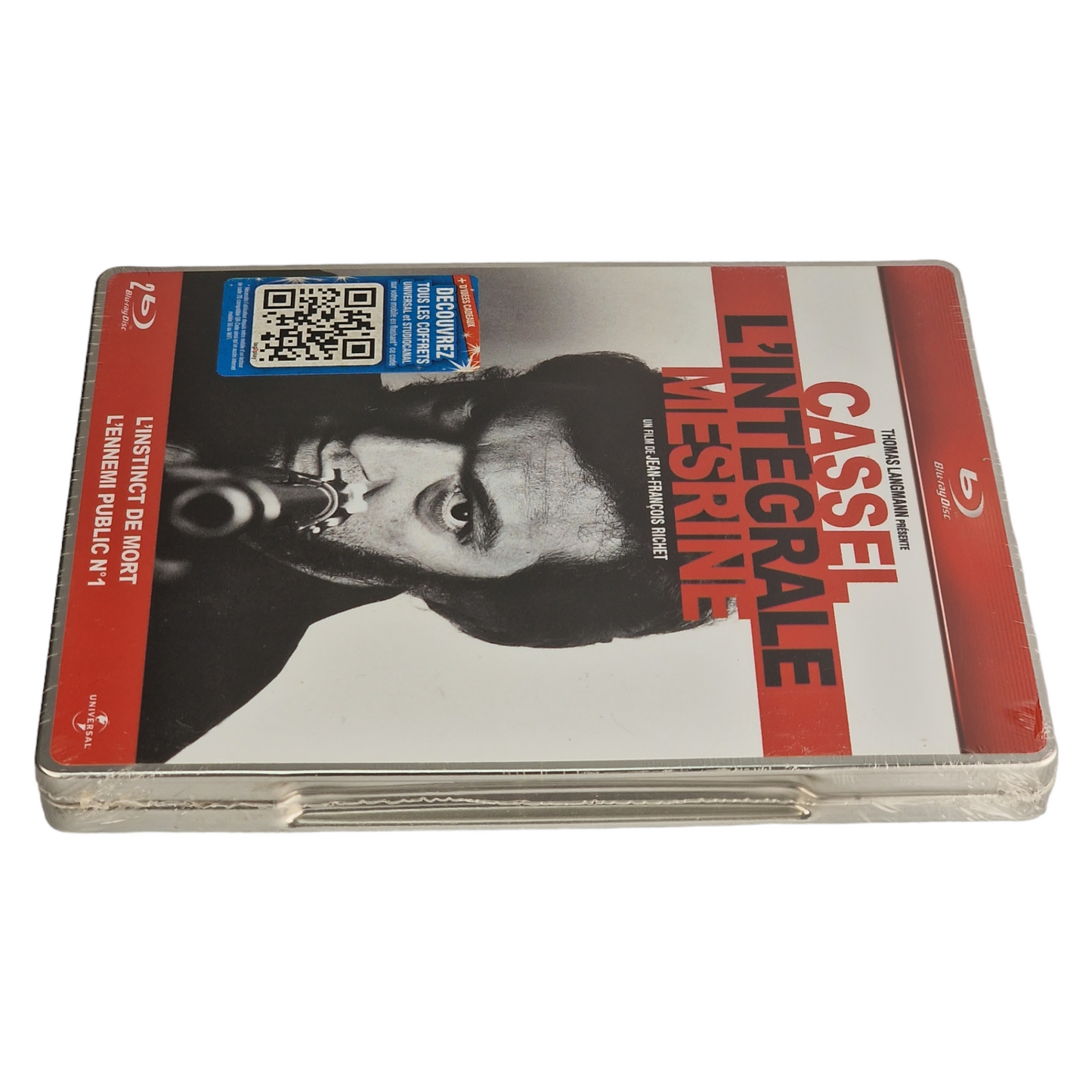 Mesrine: L'Instinct de Mort / L'Ennemi Public n°1 SteelBook Blu-ray 2011 Zone B