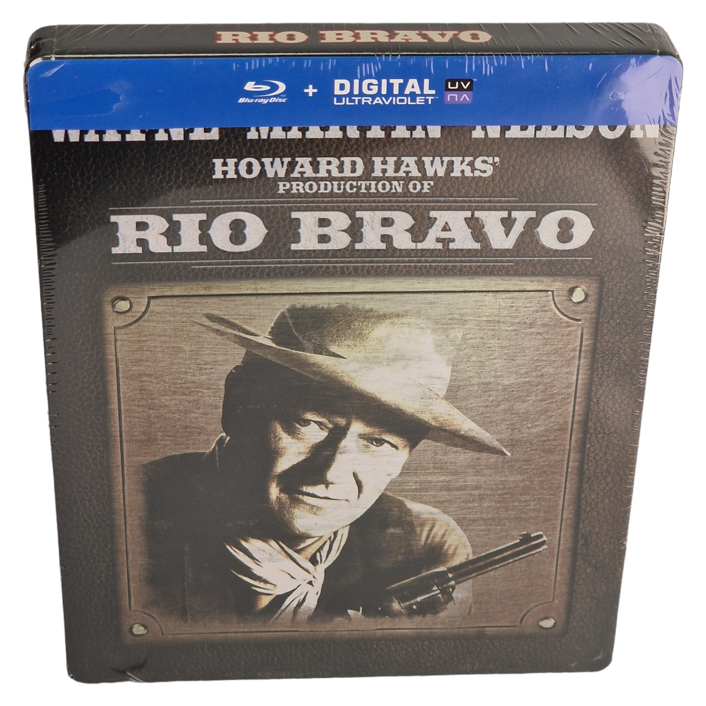 Rio Bravo 1959 Blu-ray SteelBook Débossé Édition Limitée John Wayne Region Libre