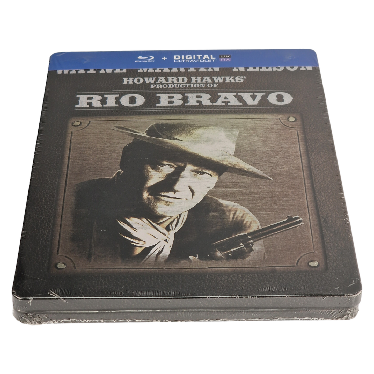 Rio Bravo 1959 Blu-ray SteelBook Débossé Édition Limitée John Wayne Region Libre