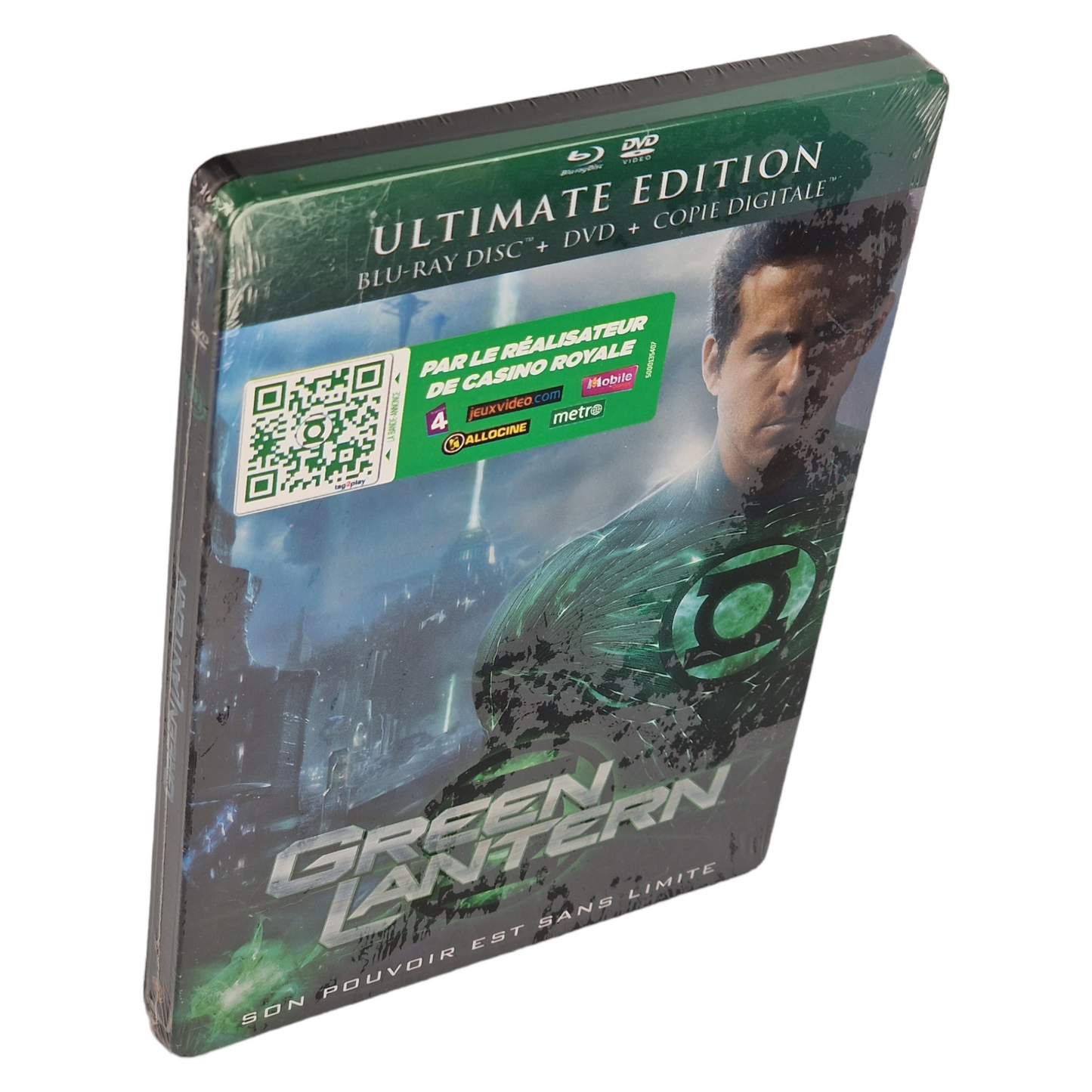Green Lantern SteelBook Blu-ray 2012 Blu-ray + DVD Ultimate Edition Region B