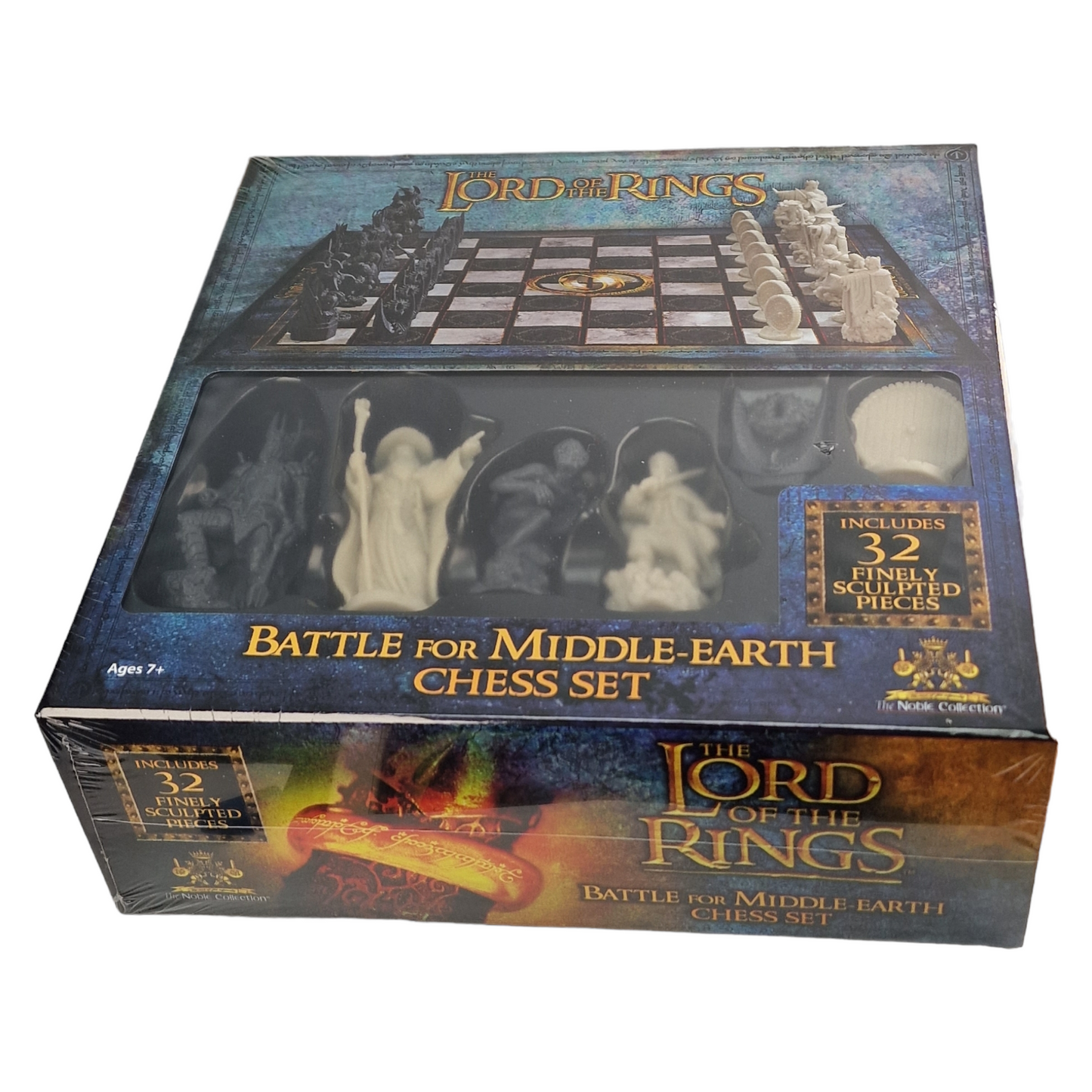 Jeu d'échecs Seigneur des Anneaux jeu de société Collectionneurs officiels grandeur nature