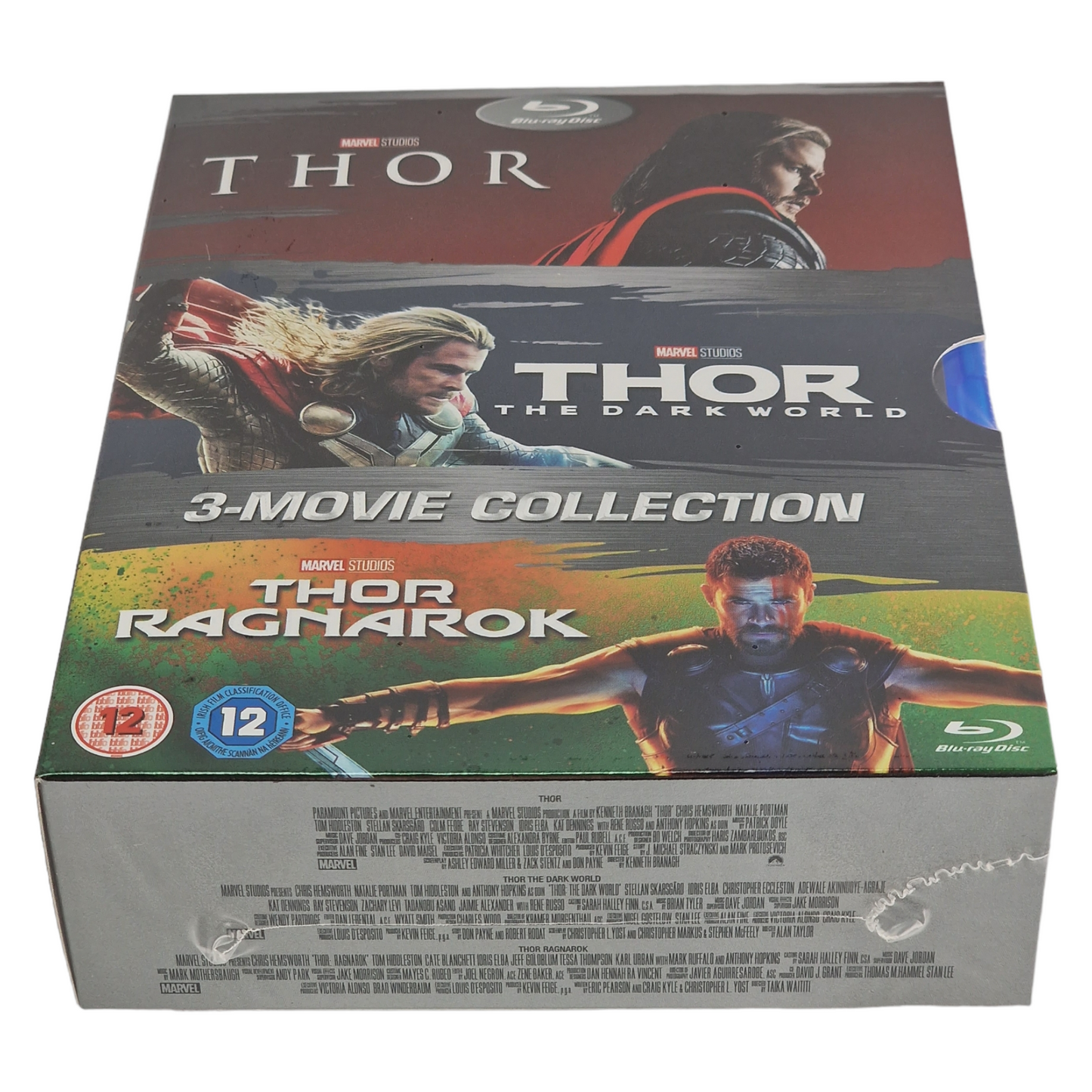 Thor : Collection de 3 films Blu-ray Thor,The Dark World, Ragnarok Region Libre