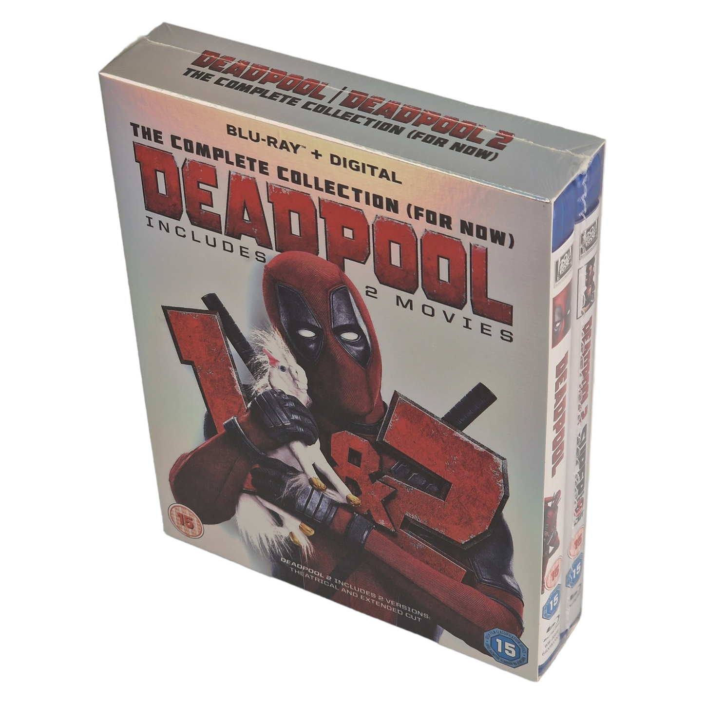 Deadpool / Deadpool 2 Blu-ray 2 films, 3 coupes  Ryan Reynolds Region B