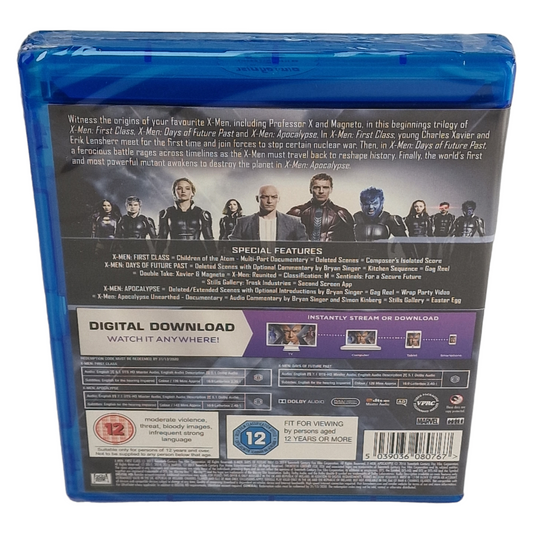 X-Men : La Trilogie des commencements (2011-2016) - Blu-ray - Zone B - vue 3