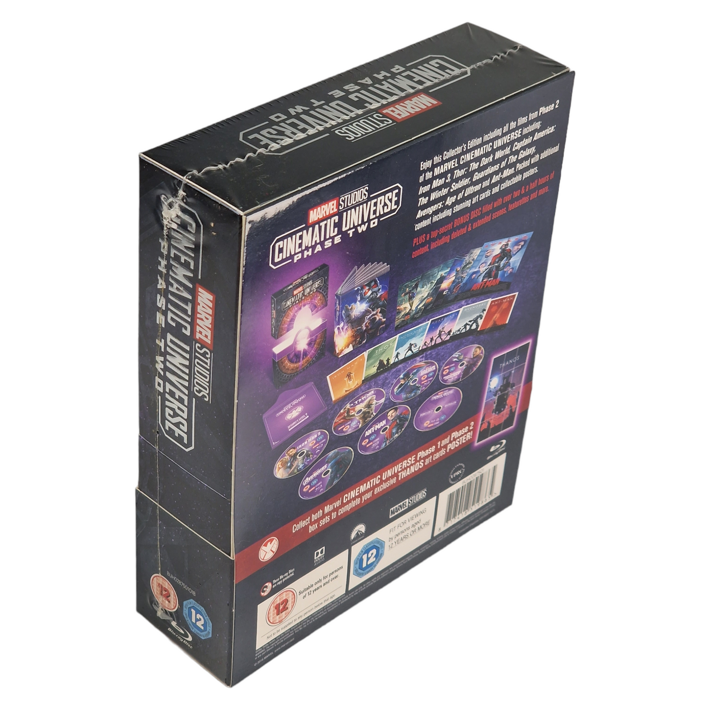 Marvel Studios Coffret Édition Collector - Blu-Ray Phase 2 Region Libre