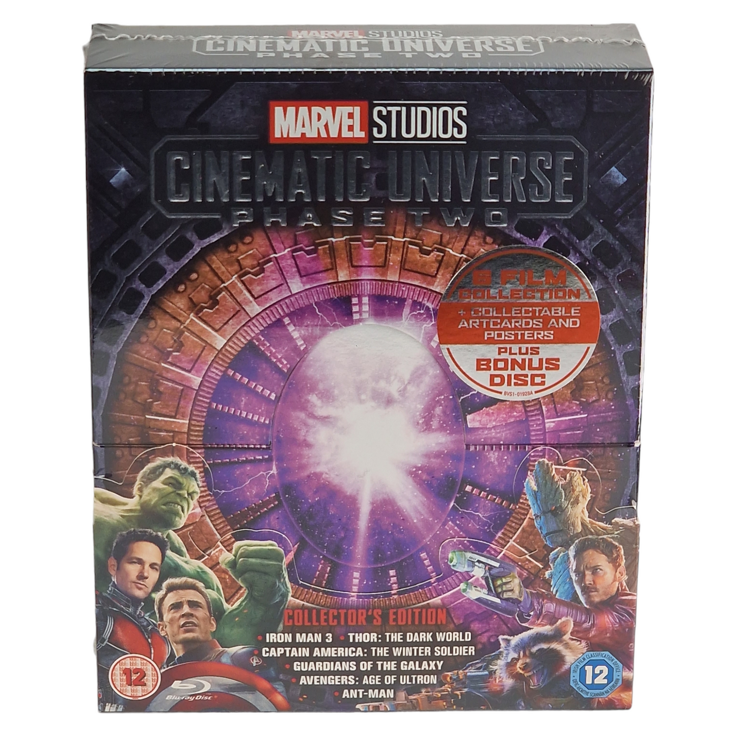 Marvel Studios Coffret Édition Collector - Blu-Ray Phase 2 Region Libre