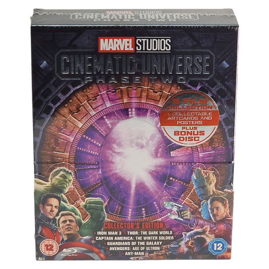 Marvel Cinematic Universe - Phase 2 (2013-2015) - DigiPack Blu-ray - Zone libre - vue 2