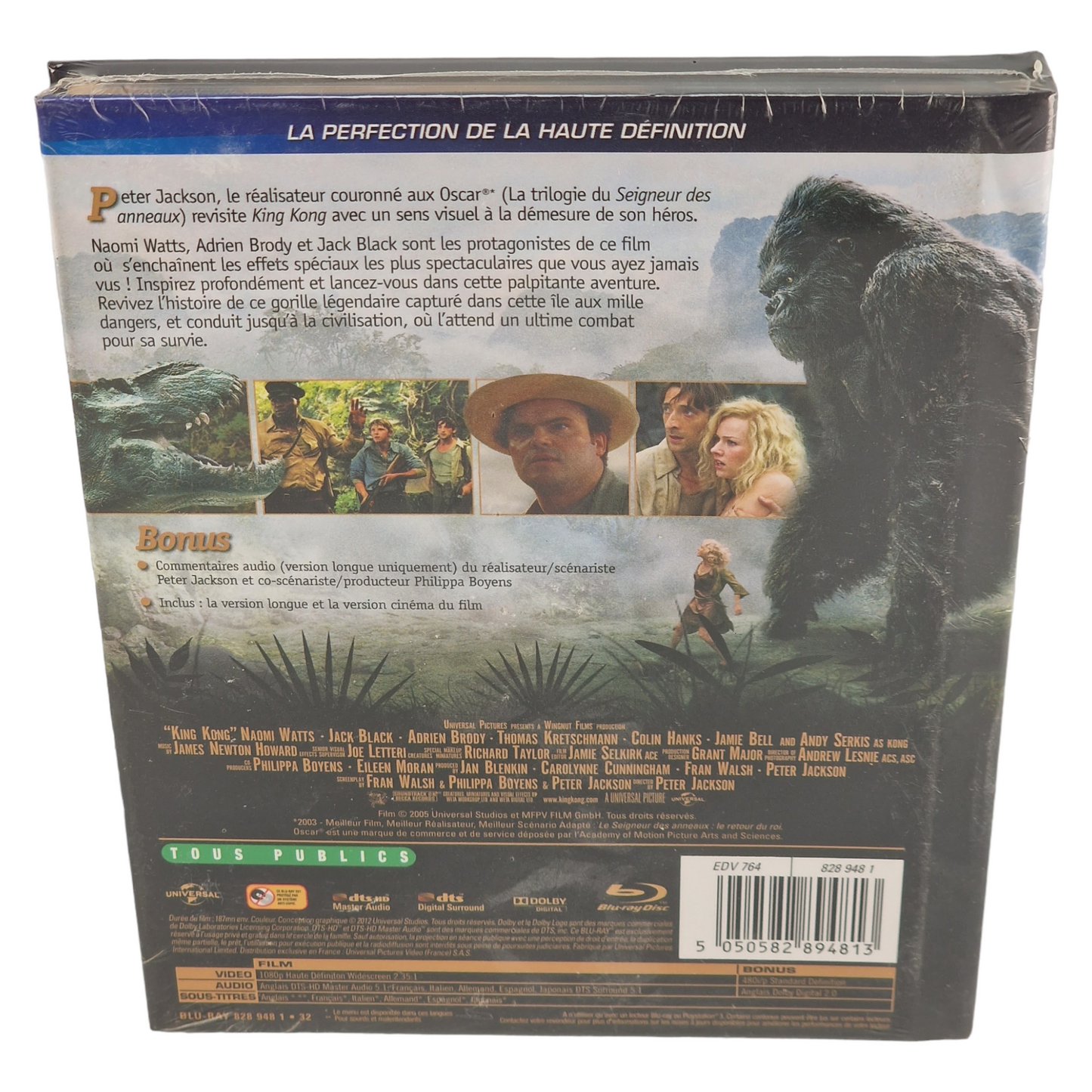 King Kong Blu-ray DigiBook Edition Collector France Region B 2012