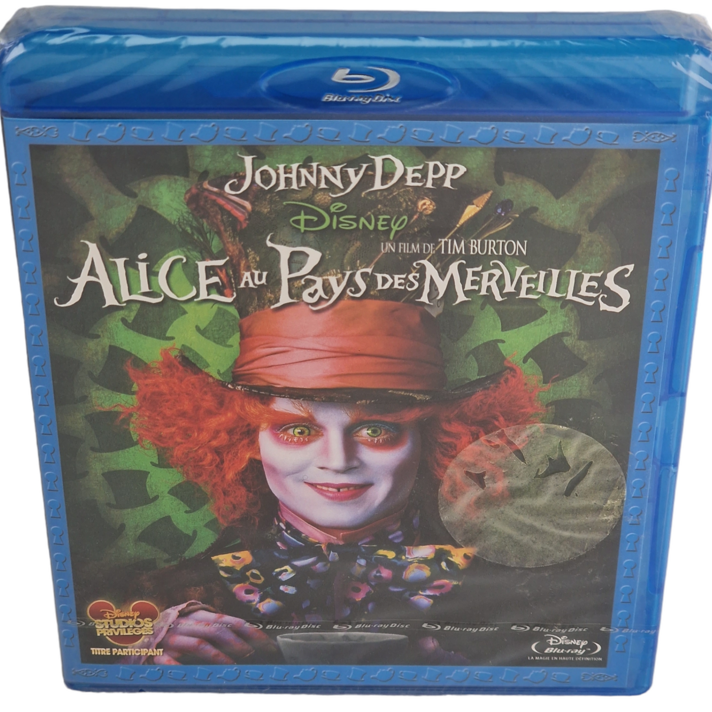 Alice au Pays des Merveilles Blu-ray France VF Region Free Johnny Depp 2010
