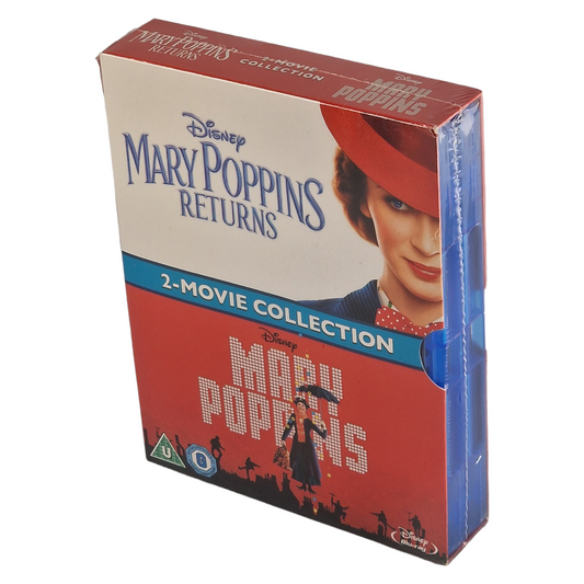 Mary Poppins - Collection 2 films (1964-2018) - Coffret Blu-ray - Zone B - vue 2
