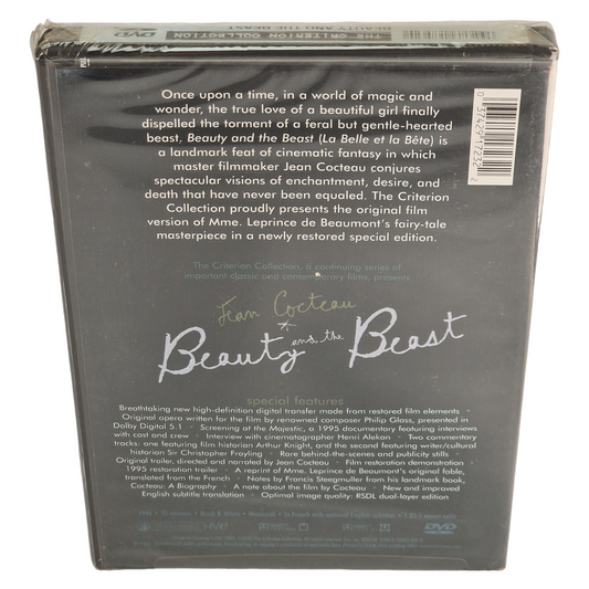 La Belle et la Bête (1946) - DVD - Zone 1 - vue 3
