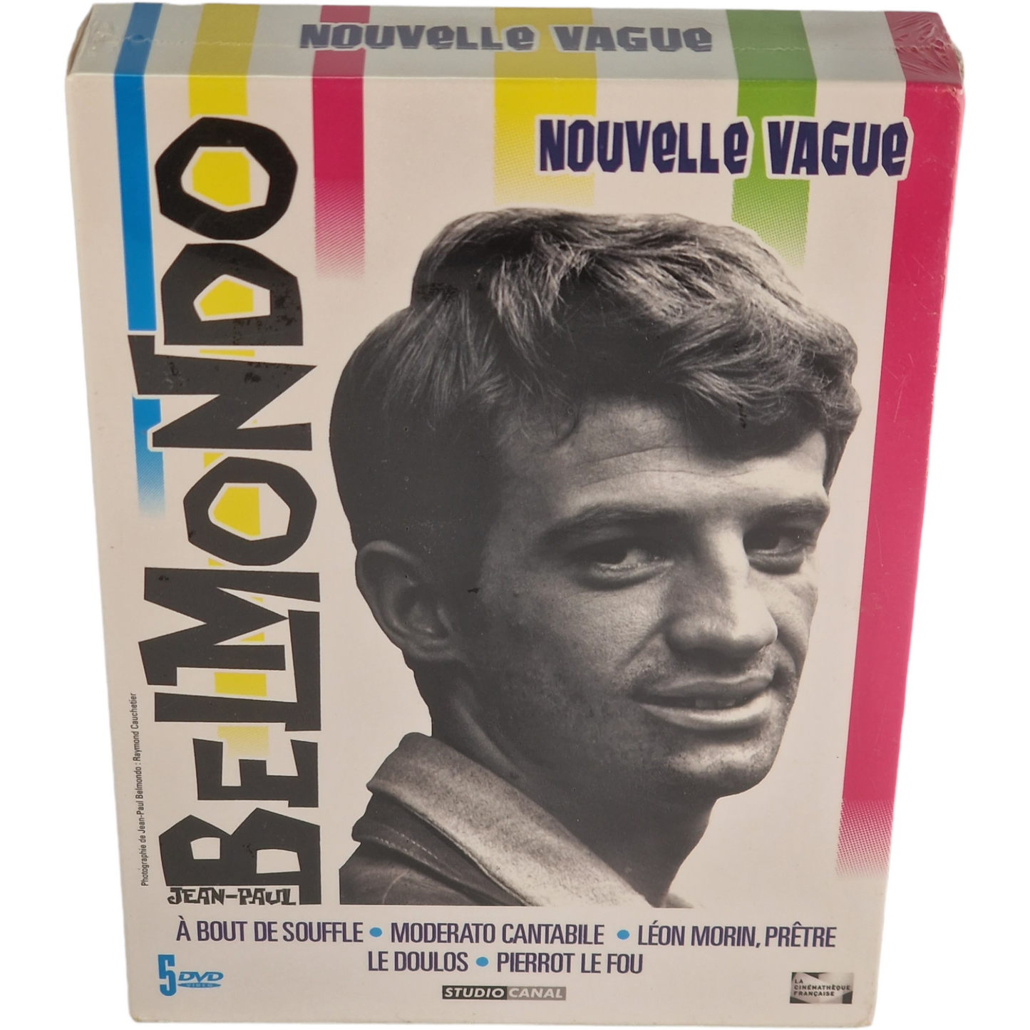 Jean-Paul Belmondo-Nouvelle Vague-Coffret 5 DVD france Region 2 VF 2009