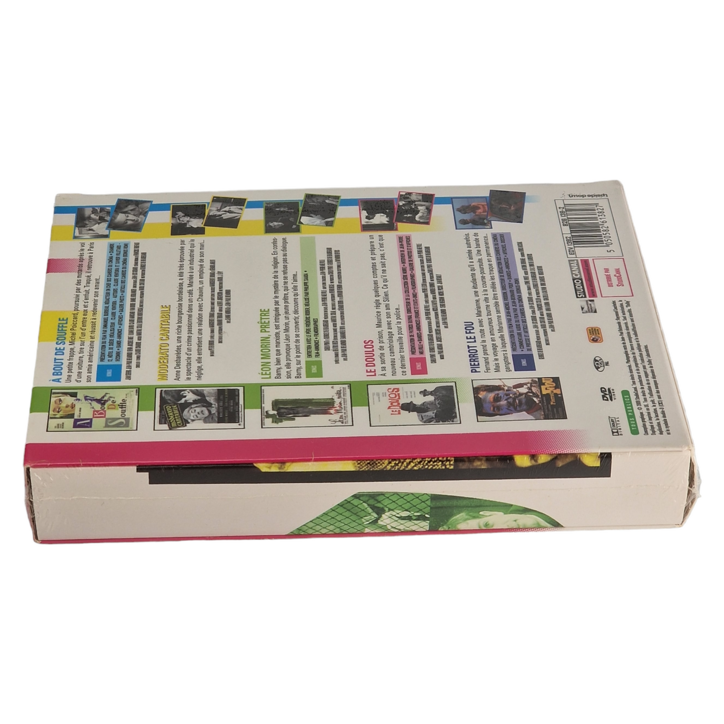 Jean-Paul Belmondo-Nouvelle Vague-Coffret 5 DVD france Region 2 VF 2009