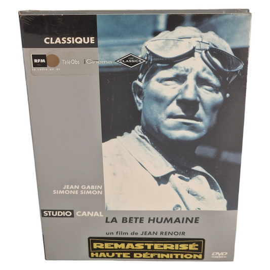 La Bête Humaine DVD Pochette en carton Jean Gabin 2001  Région 2