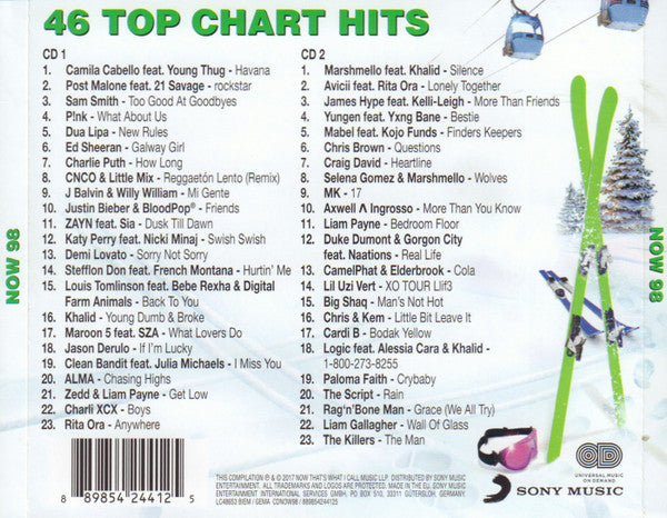 Now That's What I Call Music! 98 Compilation 2 x CD