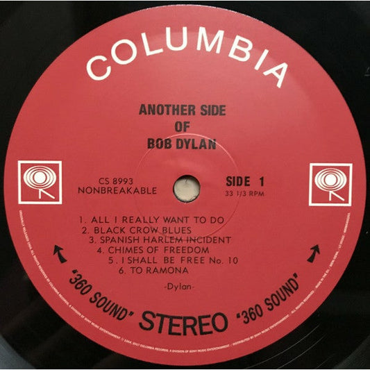 Bob Dylan - Another Side Of Bob Dylan - Vinyle - visuel 3
