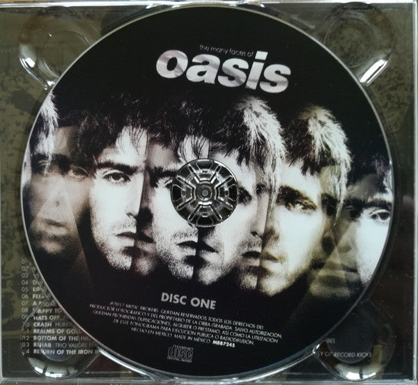 The Many Faces Of Oasis 3 x CD