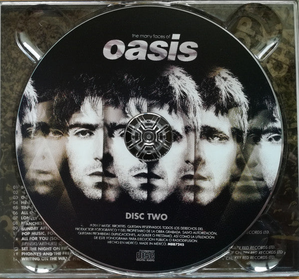 The Many Faces Of Oasis 3 x CD