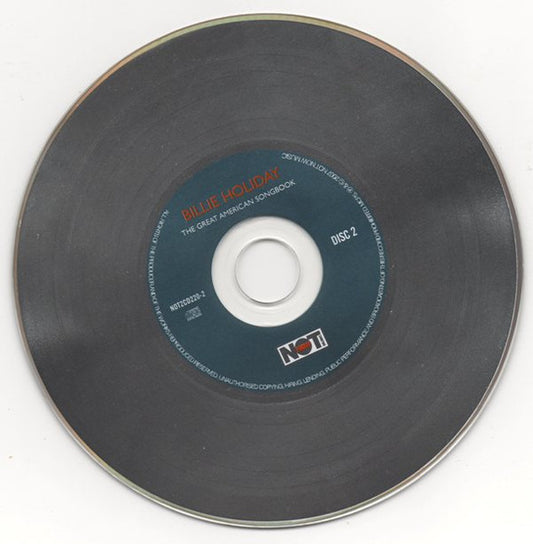 Billie Holiday - The Great American Songbook - 2 CD - visuel 3