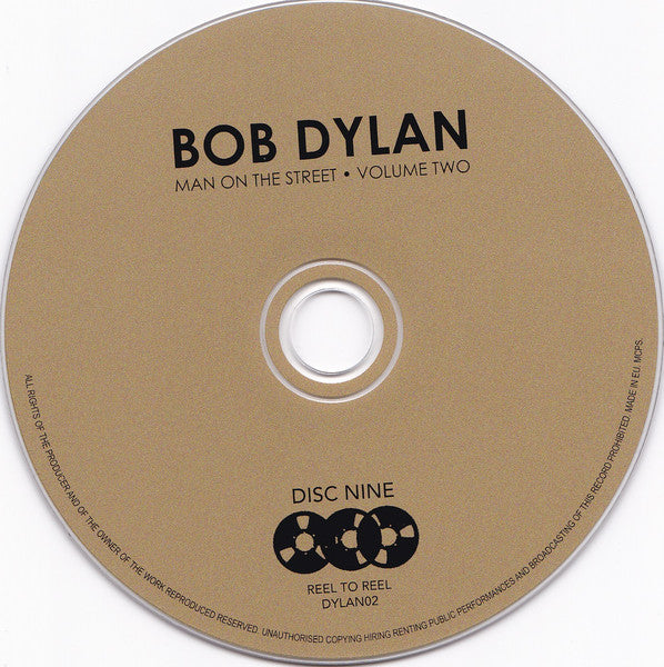 Bob Dylan 10 x CD (Coffret) Man On The Street Vol. 2 ,Édition limitée