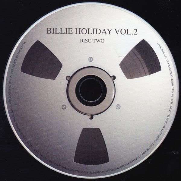 Billie Holiday 4 x CD Billie Holiday Vol. 2 - Sept Classic Albums
