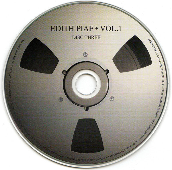 Édith Piaf - La Vie En Roses, Vol. 1 - 4 CD - visuel 6