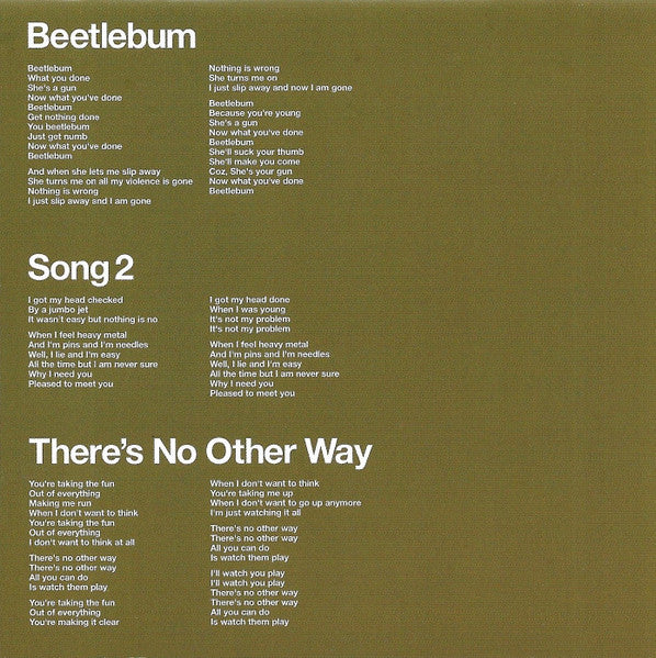 Blur – The Best Of CD, Album