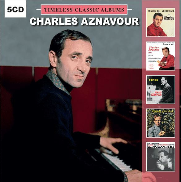 Charles Aznavour – Bravos Du Music-Hall / Believe In Me! / C'est Ça 5 X CD