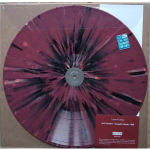 Jimi Hendrix Acoustic Alone, 1968 Vinyle Éclats rouge, LP 12 ,édition limitée