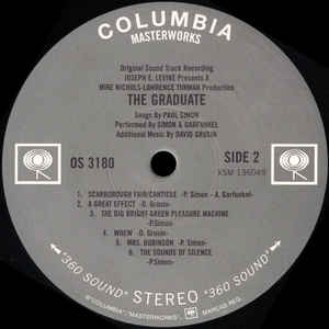 Simon & Garfunkel, Dave Grusin - The Graduate - Bande originale - Vinyle - visuel 3