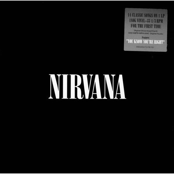 Nirvana – Nirvana , Vinyle 33 , LP 12, Album