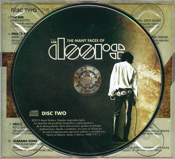 The Doors The Many Faces Of The Doors 3 x CD