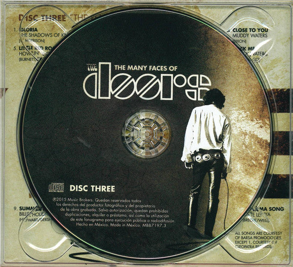 The Doors The Many Faces Of The Doors 3 x CD