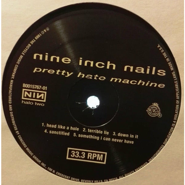 Nine Inch Nails – Pretty Hate Machine Vinyle, LP, Album 33