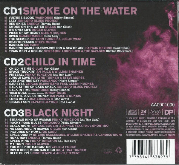 The Many Faces Of Deep Purple 3 x CD- A Journey Through The Inner World Of Deep Purple. Classic Albums