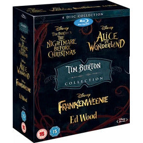 Tim Burton - Collection 4 films (1993-2012) - Coffret Blu-ray - Zone B - vue 3
