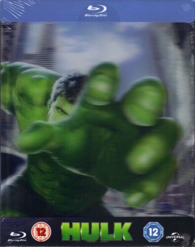 Hulk 2003 Blu-ray SteelBook Lenticular Zavvi UK 2016 édition limitée Region B