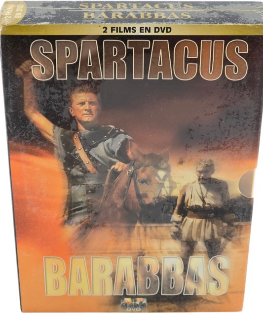 Spartacus Kirk Douglas + Barbbas Anthony Quinn 2Films DVD Zone2 Stanley Kubrick