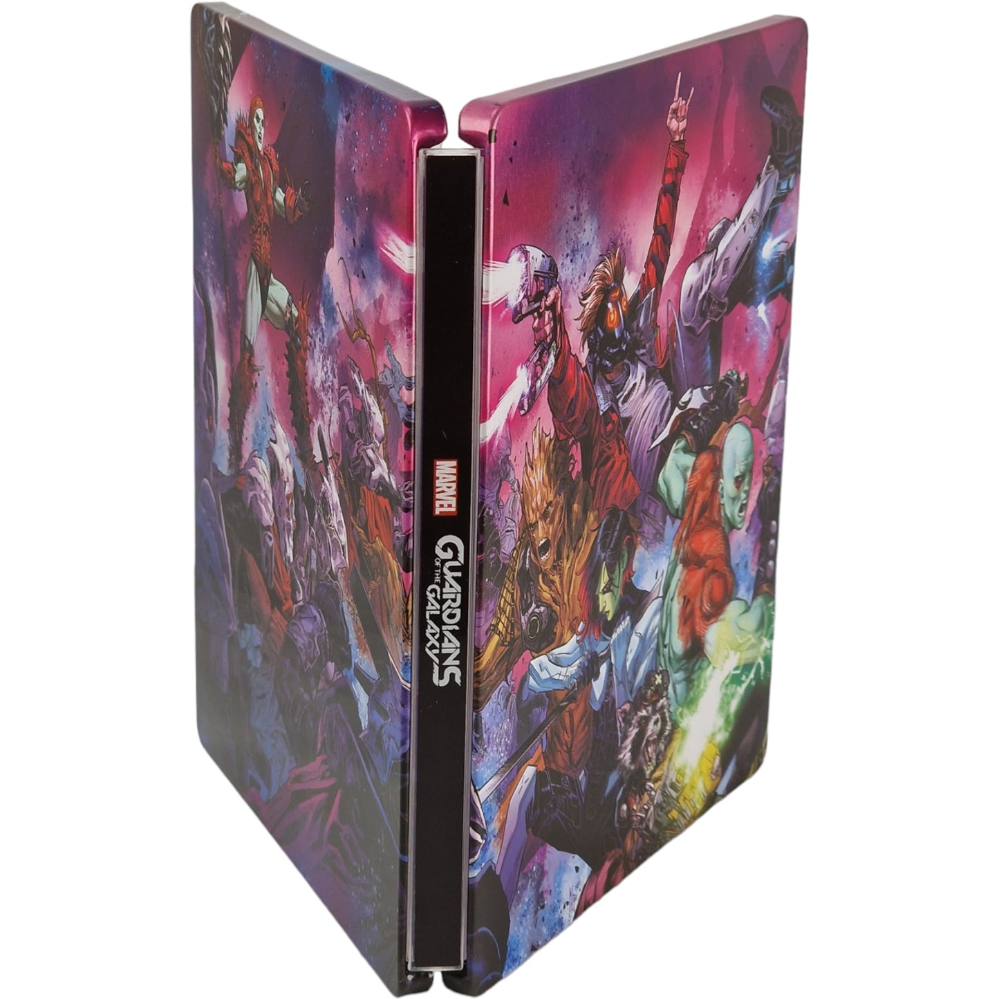 Marvel Guardians Galaxy Steelbook  PS5 Collector [vide sans  Jeux / film ]Neuf