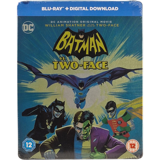 Batman vs. Two-Face Blu-ray Steelbook Zavvi Édition Limitée 2017 Region Libre