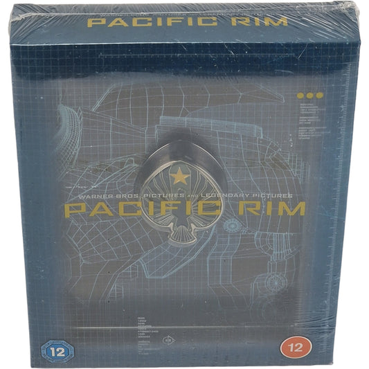 Pacific Rim 4K Ultra HD Blu-ray +Blu-ray SteelBook Titans of Cult edt Ltd Zone B
