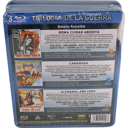 Trilogie de la guerre (1945-1948) - Coffret Blu-ray - Zone B - vue 3